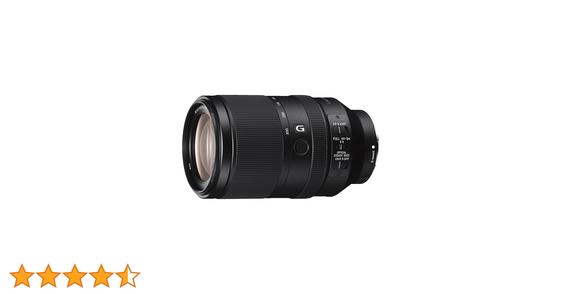 Sony SEL70300G ズームレンズ Amazon | ソニー FE 70-300mm F4.5-5.6 G OSS [SEL70300G